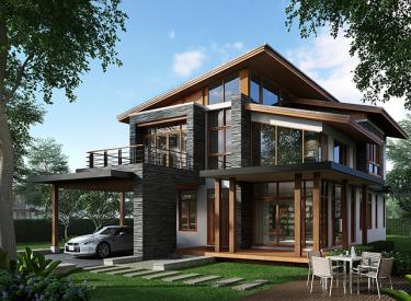 Design Homeplan : Tropical Modern 302