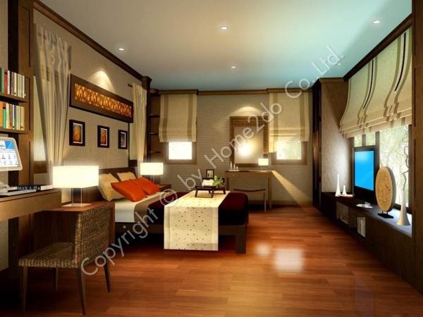 Design Homeplan : Tropical 102, Bedroom